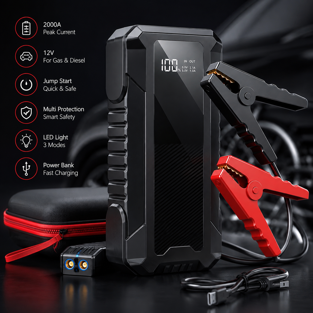 PowerStart Pro – Portable Jump Starter
