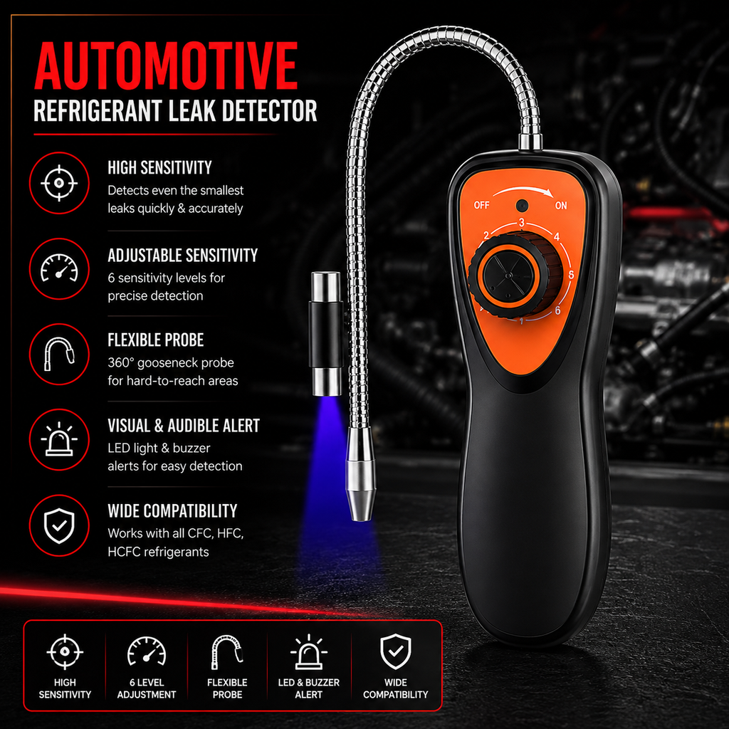 Automotive Refrigerant Leak Detector – CLD-100