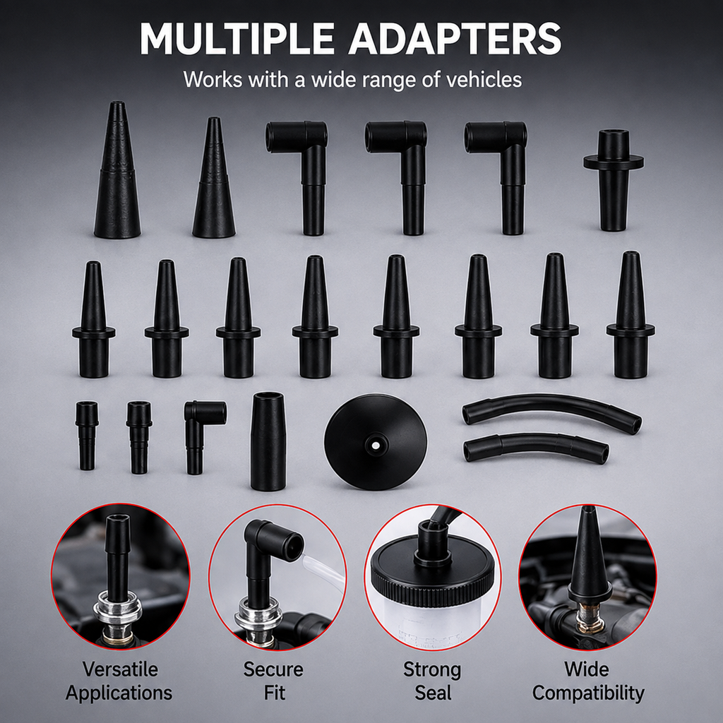 23-Piece Professional Brake Bleeder Kit